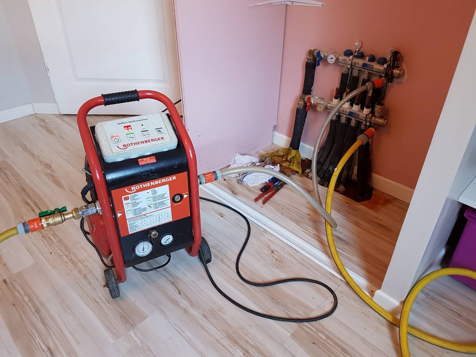 Başıbüyük Vaillant Hermetik Şofben Petek Temizliği